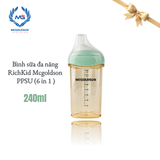 Bình sữa đa năng RICHKID-McGOLDSON PPSU Plus (6 in 1) 