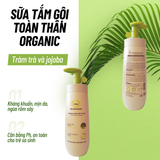  Tắm gội toàn thân Organic (ORGANIC BABY TOP TO TOE) 350mL 
