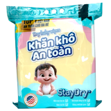  Dry baby wipes-Khăn khô an toàn StayDry 