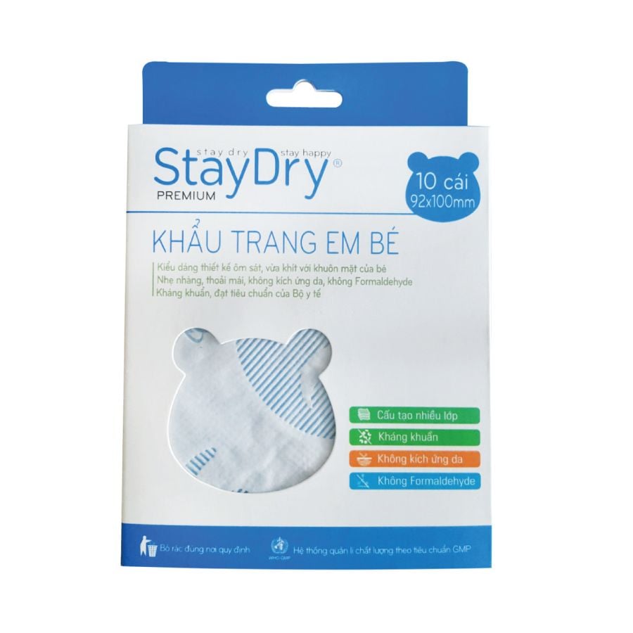  Khẩu trang em bé StayDry 