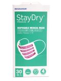  Khẩu trang tĩnh điện StayDry Premium 4 lớp (Hộp 30 cái) 