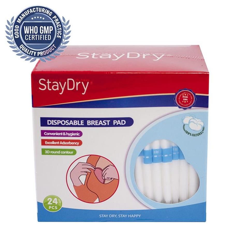  Miếng lót thấm sữa StayDry (24 miếng/hộp) 