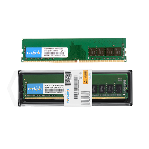 Bộ nhớ trong Tecmiyo DDR4 8Gb bus 3200MHZ UDIMM Memoria Ram 25600 CL22 Chipset Samsung