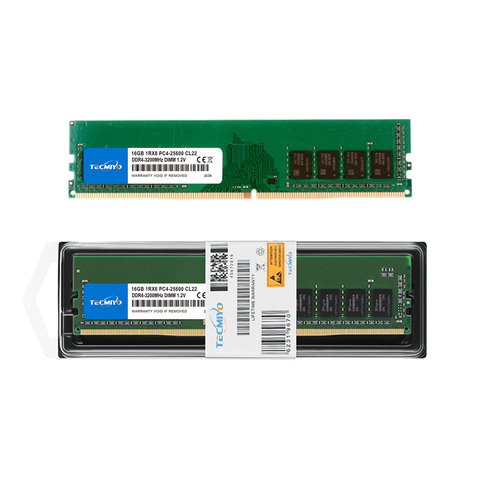 Bộ nhớ trong Tecmiyo DDR4 16Gb bus 3200MHZ UDIMM Memoria Ram 25600 CL22 Chipset Samsung