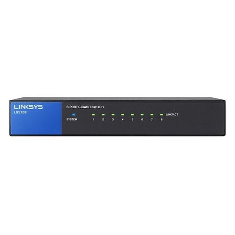 Switch Linksys LGS108 8-Port Business Desktop Gigabit