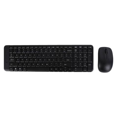 Bộ bàn phím chuột không dây Logitech MK220 USB-Wireless