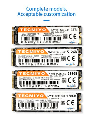 Ổ cứng SSD Tecmiyo NVME PCIE 3.0