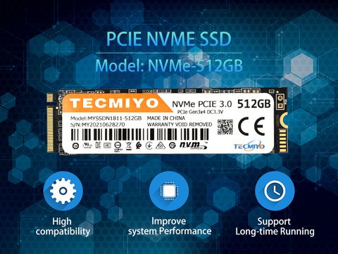 Ổ cứng SSD Tecmiyo NVME PCIE 3.0