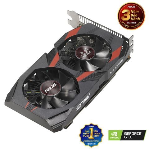 VGA Asus CERBERUS-GTX1050TI-O4G (NVIDIA Geforce/ 4Gb/ DDR5/ 128 Bits)