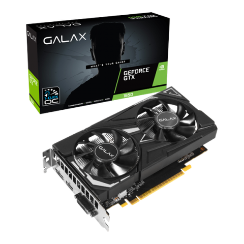 VGA Galax GTX 1650 EX 4G (1 Click OC) (NVIDIA Geforce/ 4Gb/ DDR5/ 128 Bits)