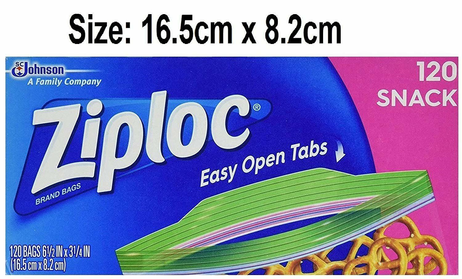  Túi Ziploc 16.5cm x 8.2cm 120 cái 