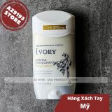  lăn khử mùi Ivory OATMEAL - Sáp Trắng 68g 