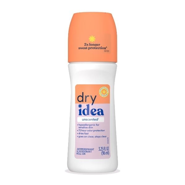  Lăn khử mùi Dry Idea Advanced Dry UNSCENTED - Dạng lỏng 96ml 