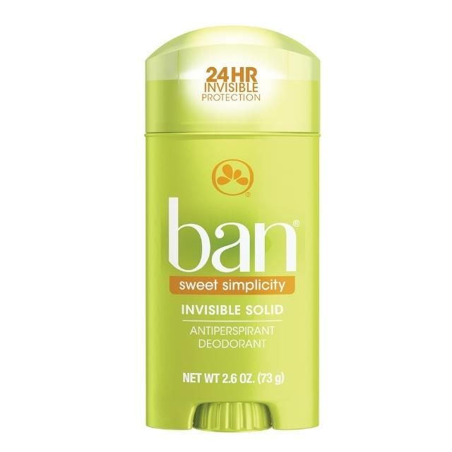  Lăn Khử Mùi Nữ BAN SWEET SIMPLYCITY, Dạn Sáp Trắng, 73g 