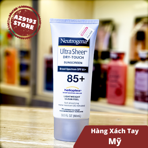  Kem Chống Nắng Neutrogena Ultra Sheer SPF85+ 88ml 