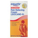  Kem Nóng Giảm Đau Equate Max Strength Lidocaine Pain Relieving Cream, 2.7 oz 