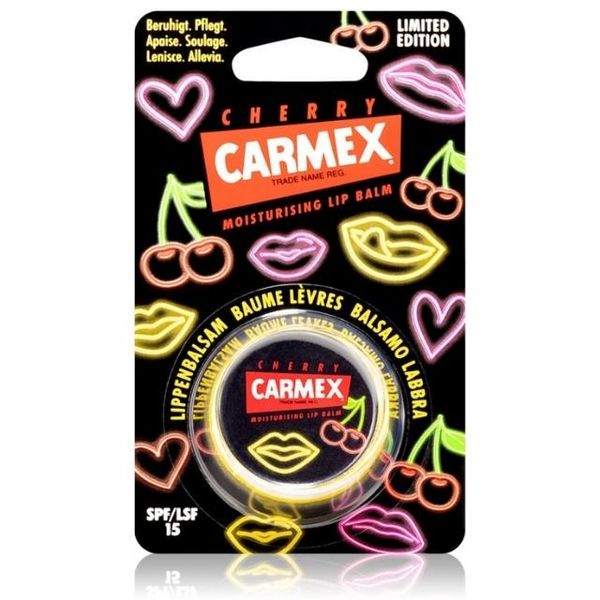  Son Dưỡng Môi Carmex, Cherry, Hủ 7.5g, SPF 15, Limited Edition 