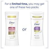  Lăn Khử Mùi Dove Even Tone ROSEWOOD AND POWDER - Sáp Trắng 74g 