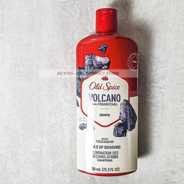  Dầu Gội Nam 2 trong 1 Old Spice VOLCANO 750ml (23.5 oz) 