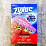  Túi Zip Đựng Thực Phẩm Thực Phẩm Ziploc Storage 17.7 x 18.8 cm, 54 Túi - Hàng Mỹ 