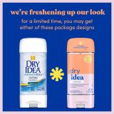  Lăn khử mùi Dry Idea Advanced Dry UNSCENTED - Dạng gel 85g 