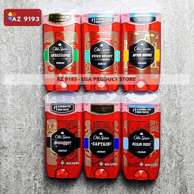  Lăn Khử Mùi Old Spice Red Collection AFTER HOUR - Sáp Xanh 85g 