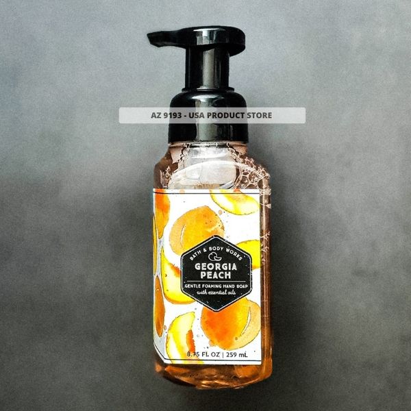  Nước Rửa Tay Bath and Body Works GEORGIA PEACH Dạng Bọt 259ml 