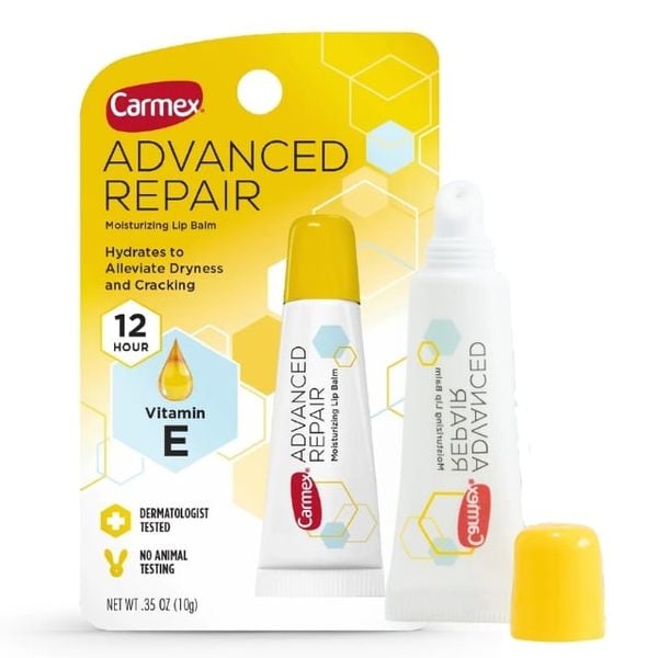  Son Dưỡng Môi Carmex Advanced Repair 0.35 oz Hàng Mỹ - Phục Hồi Môi Khô Nứt Nẻ Hiệu Quả | Az9193 