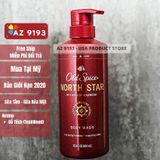  Sữa Tắm Old Spice NORTH STAR With Notes Of Teakwood 500ml - Hàng Mỹ 