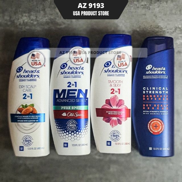  Dầu Gội Xả Head & Shoulders 2 trong 1 PURE SPORT 380 ml 