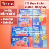  Túi Zip Đựng Thực Phẩm Ziploc FREEZER SLIDER, 22 Túi, 20 x 14.9 x 4.7 cm - Hàng Mỹ 