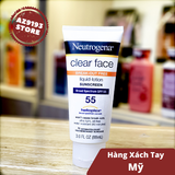  Kem Chống Nắng Neutrogena Clear Face Oil-Free SPF55 88ml 