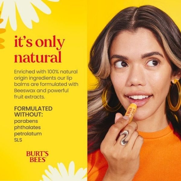  Son Dưỡng Môi BURT'S BEES, Coconut and Pear, 4.25g, Hàng Mỹ 