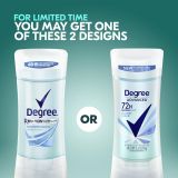  Lăn Khử Mùi Nữ Degree MotionSense PURE CLEAN - Sáp Trắng 74g 