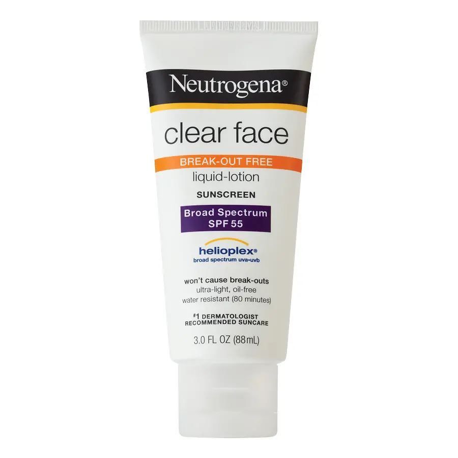  Kem Chống Nắng Neutrogena Clear Face Liquid-Lotion SPF55 88ml 