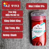  Lăn Khử Mùi Old Spice High Endurance PURE SPORT - Sáp Xanh 85g, Hàng Mỹ 