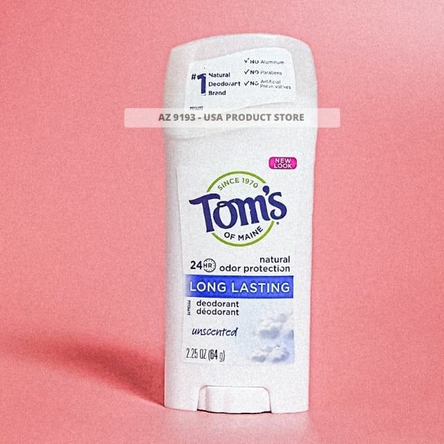  Lăn Khử Mùi Nữ Tom's Of Maine UNSCENTED 64g 