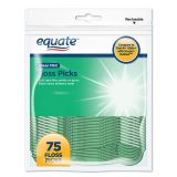  Tăm Chỉ Nha Khoa EQUATE, 75 tăm, Hàng Mỹ, Hương Bạc Hà | Az9193 