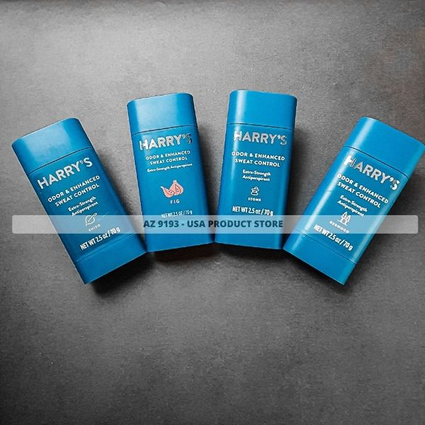  Lăn Khử Mùi Harry's SHISO - Sáp Trắng 70g 