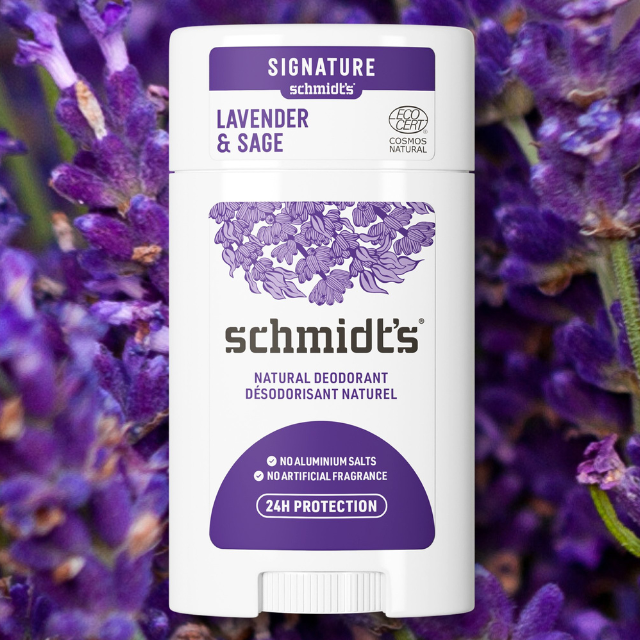  Lăn Khử Mùi Tự Nhiên SCHMIDT'S Lavender & Sage 75g - Hàng Mỹ 