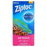  Túi ZIPLOC Snack 120 túi, 16.5cm x 8.2 cm, Hàng Mỹ. 