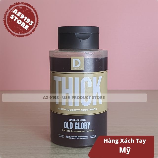  Sữa Tắm Nam Duke Cannon OLD GLORY 517ml - Hàng Xách Tay Mỹ 