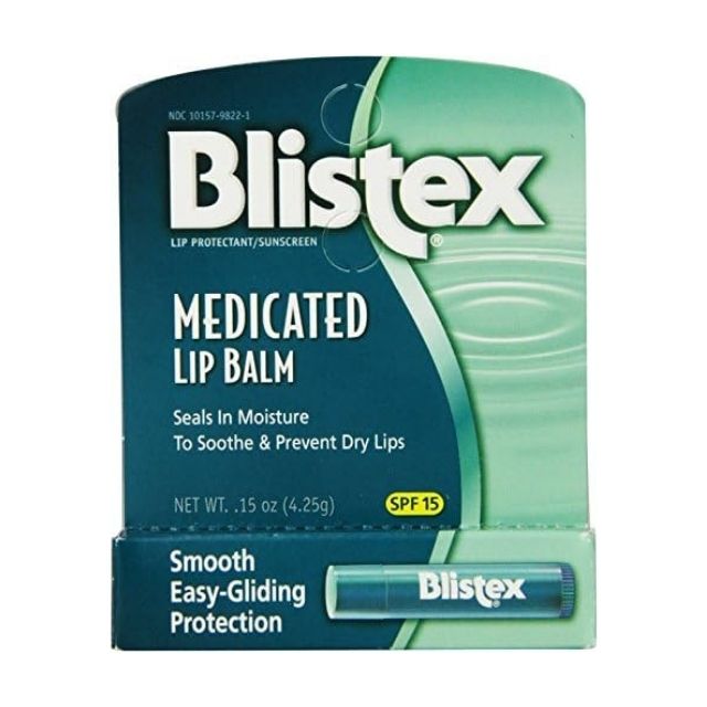  Son Dưỡng Môi BLISTEX Medicated, 4.25g, SPF 15 - Hàng Mỹ 