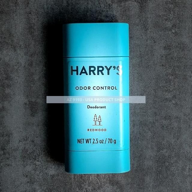  Lăn Khử Mùi Harry's REDWOOD - Sáp Xanh 70g 