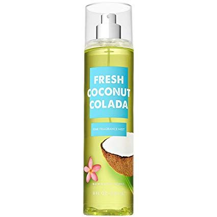  Nước Xịt Toàn Thân Bath And Body Works FRESH COCONUT COLADA 236 ml 