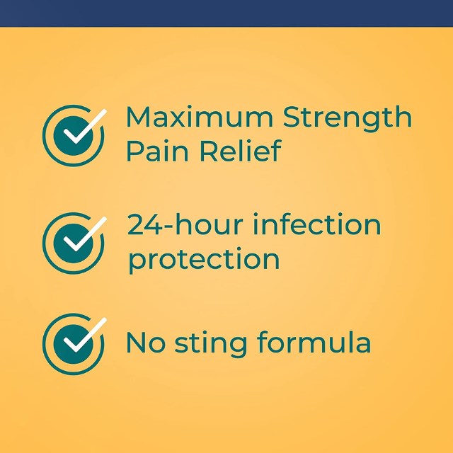  Thuốc mỡ trị sẹo Neosporin MAXIMUM-STRENGTH PAIN RELIEF 14.2g 