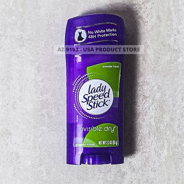  Lăn Khử Mùi Nữ Lady Speed Stick Powder Fresh 65g, Sáp Trắng - Hàng Mỹ 