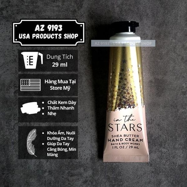  Kem dưỡng da tay Bath and Body Works IN THE STARS 29ml 