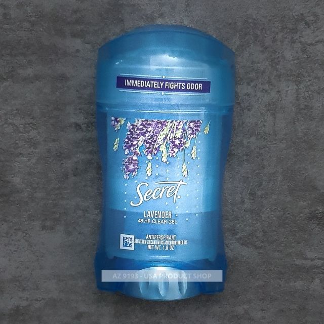  Lăn khử mùi Secret LAVENDER - Dạng gel 45g 