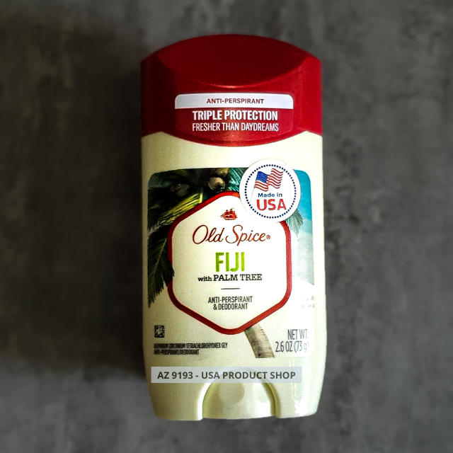  Lăn Khử Mùi Old Spice Fresher Collection FIJI - Sáp Trắng 73g 